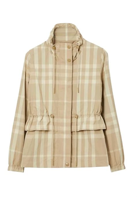 burberry wachsjacke|burberry funnel neck jacket.